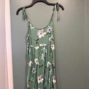 Floral Green Sundress